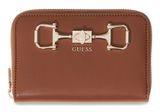 GUESS Janie SLG Zip Around Wallet M Cognac GUESS Janie SLG Zip Around Wallet M Cognac