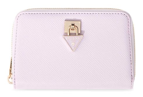 GUESS Patsie SLG Zip Around Wallet M Lilac