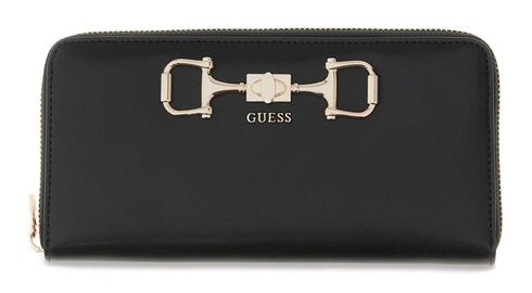 GUESS Janie SLG Zip Around Wallet L Black