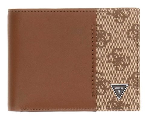 GUESS Milano Bifold Beige / Cognac