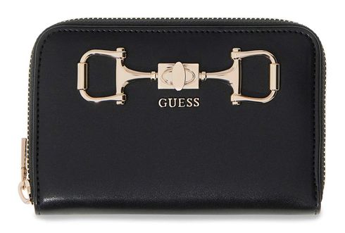 GUESS Janie SLG Zip Around Wallet M Black