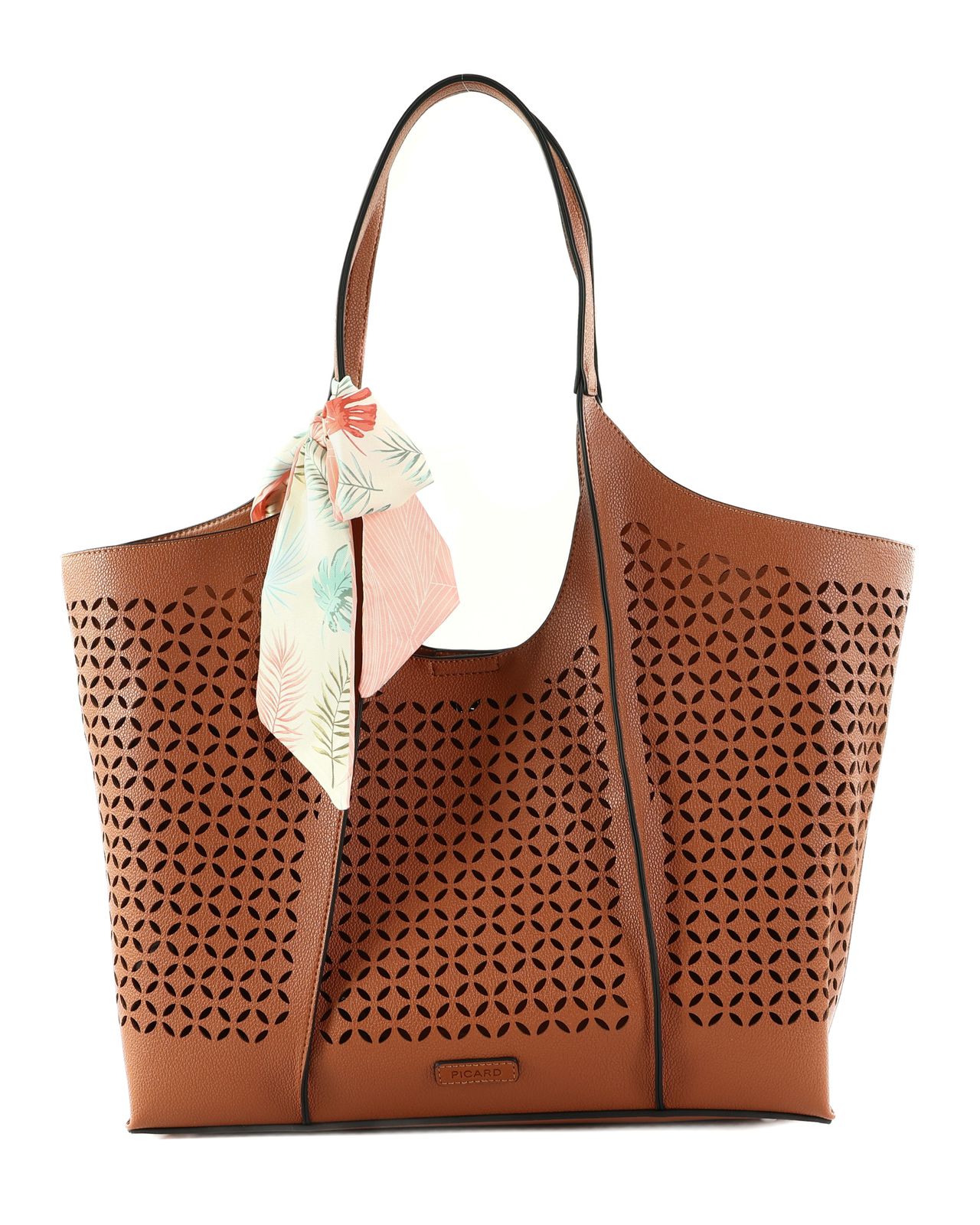 PICARD Menton City Shopper Cognac PICARD Menton City Shopper Cognac