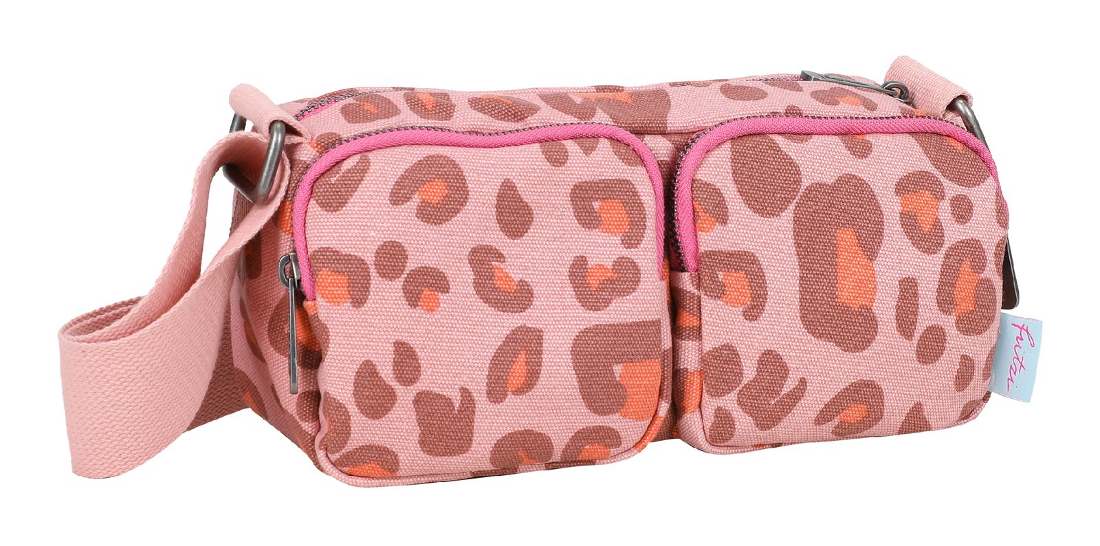 Fritzi aus Preußen Donny Crossover Bag Long Canvas Leo Brick Fritzi aus Preußen Donny Crossover Bag Long Canvas Leo Brick