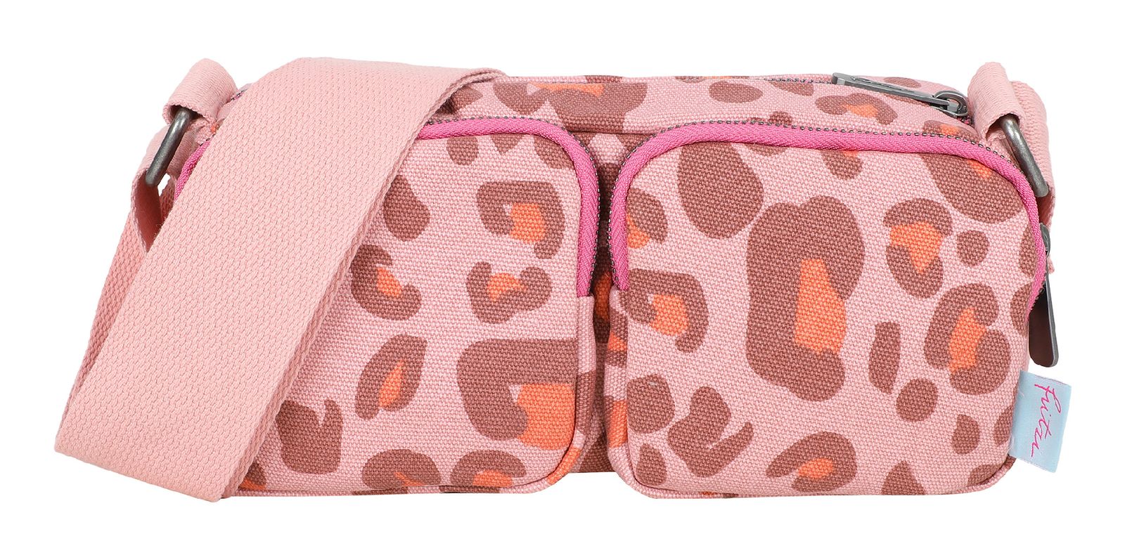 Fritzi aus Preußen Donny Crossover Bag Long Canvas Leo Brick