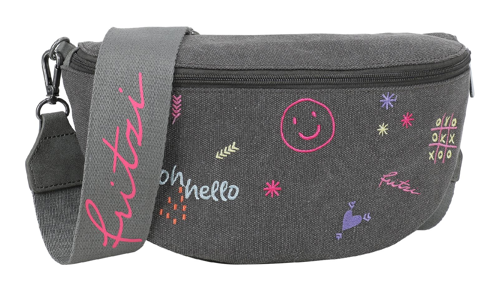 Fritzi aus Preußen Bum Bag Limited Embro Fun M Anthra Fritzi aus Preußen Bum Bag Limited Embro Fun M Anthra