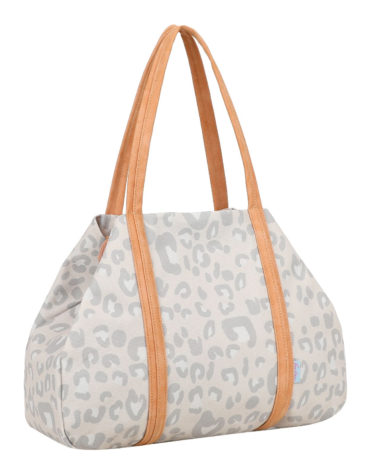 Fritzi aus Preußen Simply Shopper Canvas Leo Sand Fritzi aus Preußen Simply Shopper Canvas Leo Sand