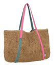 Fritzi aus Preußen Simply Shopper Nature Straw Lime Pink Fritzi aus Preußen Simply Shopper Nature Straw Lime Pink
