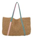 Fritzi aus Preußen Simply Shopper Nature Straw Lime Pink Fritzi aus Preußen Simply Shopper Nature Straw Lime Pink