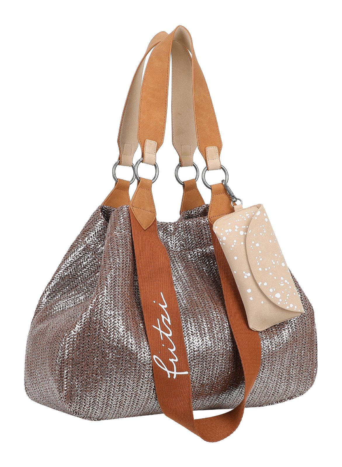 Fritzi aus Preußen Izzy Medium Limited Painted Straw Nut Fritzi aus Preußen Izzy Medium Limited Painted Straw Nut