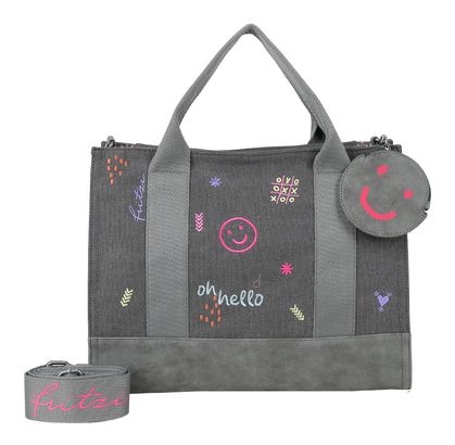 Fritzi aus Preußen Limited Tote Bag Embro Fun Anthra