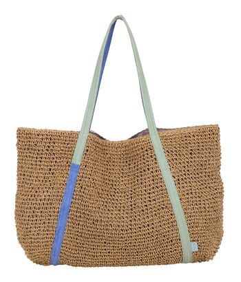Fritzi aus Preußen Simply Shopper Nature Straw Blue Berry