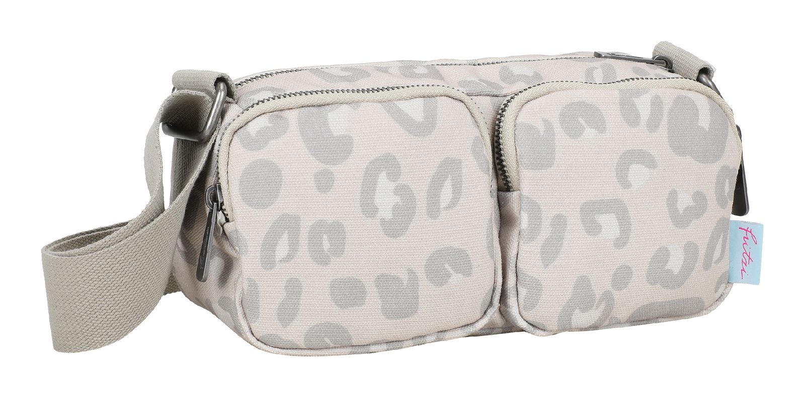 Fritzi aus Preußen Donny Crossover Bag Long Canvas Leo Sand Fritzi aus Preußen Donny Crossover Bag Long Canvas Leo Sand