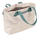 Fritzi aus Preußen Cloud Shopper Big Limited Painted Straw Silver Jade