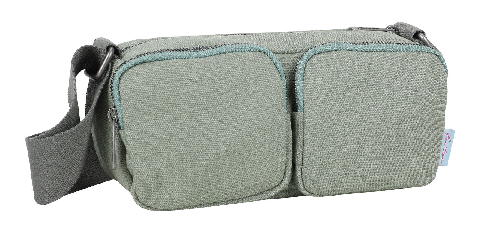 Fritzi aus Preußen Donny Crossover Bag Long Canvas Jade Fritzi aus Preußen Donny Crossover Bag Long Canvas Jade