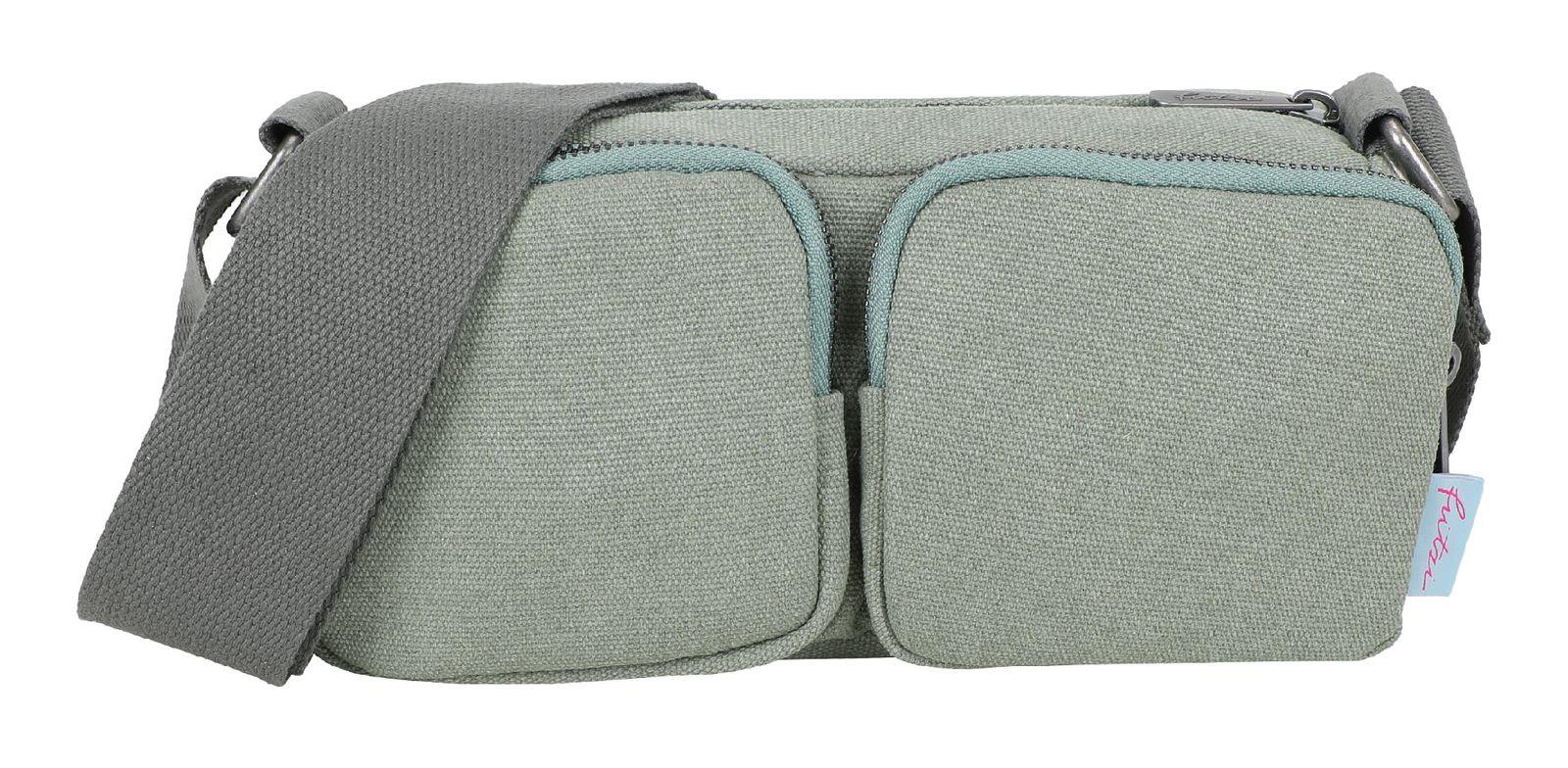 Fritzi aus Preußen Donny Crossover Bag Long Canvas Jade