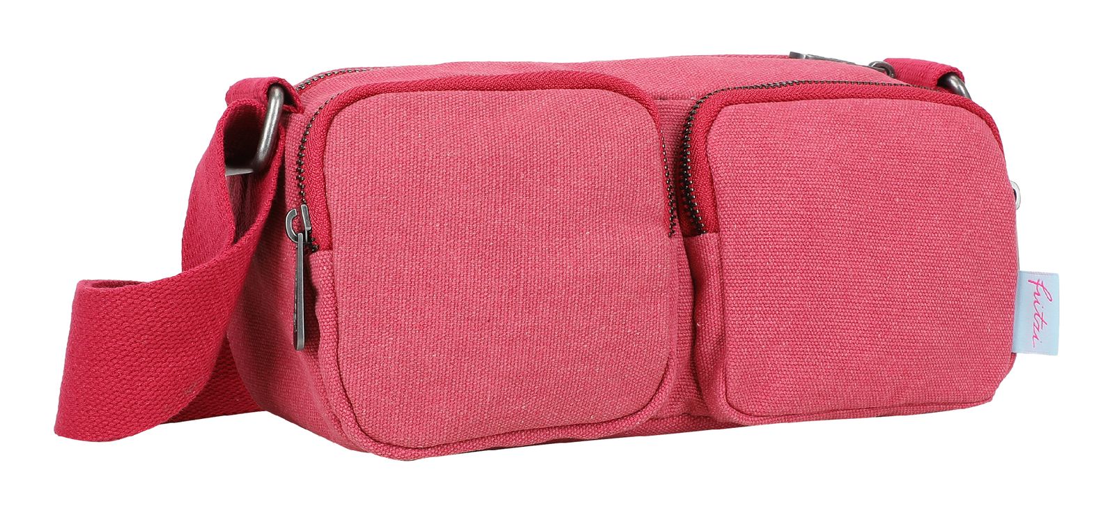 Fritzi aus Preußen Donny Crossover Bag Long Canvas Berry Fritzi aus Preußen Donny Crossover Bag Long Canvas Berry