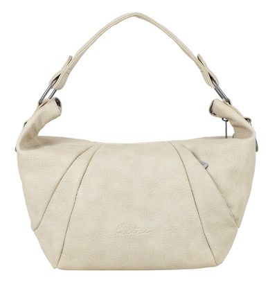 Fritzi aus Preußen Croissant Hobo Bag Grainy Light Beige