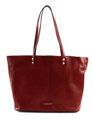 THE BRIDGE Lisa Shopping Bag Mattone / Oro
