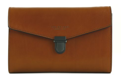 THE BRIDGE 1980 Pouch Cognac / Rutenio Scuro Opaco