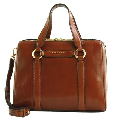 THE BRIDGE Laura Handbag With Shoulder Bag Marrone 14 / Oro THE BRIDGE Laura Handbag With Shoulder Bag Marrone 14 / Oro
