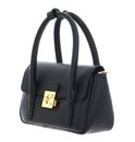 COCCINELLE C-Me Lock Mini Bag Grained Leather Noir