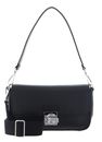 COCCINELLE C-Me Lock Handbag Leather Noir COCCINELLE C-Me Lock Handbag Leather Noir