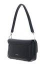 COCCINELLE C-Me Lock Handbag Leather Noir COCCINELLE C-Me Lock Handbag Leather Noir
