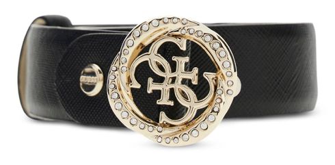 GUESS Adjustable Belt H25 W95 Black - kürzbar