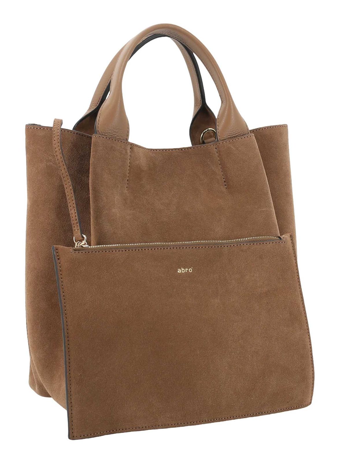 abro Leather Suede Shopper Essential Camel abro Leather Suede Shopper Essential Camel