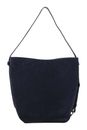 abro Leather Suede Hobo Bag Cosmo Navy