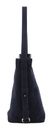 abro Leather Suede Hobo Bag Cosmo Navy