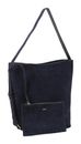abro Leather Suede Hobo Bag Cosmo Navy