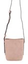 abro Leather Suede Crossbody Bag Cosmo Powder