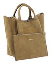 abro Leather Suede Shopper Essential Mud
