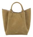 abro Leather Suede Shopper Essential Mud