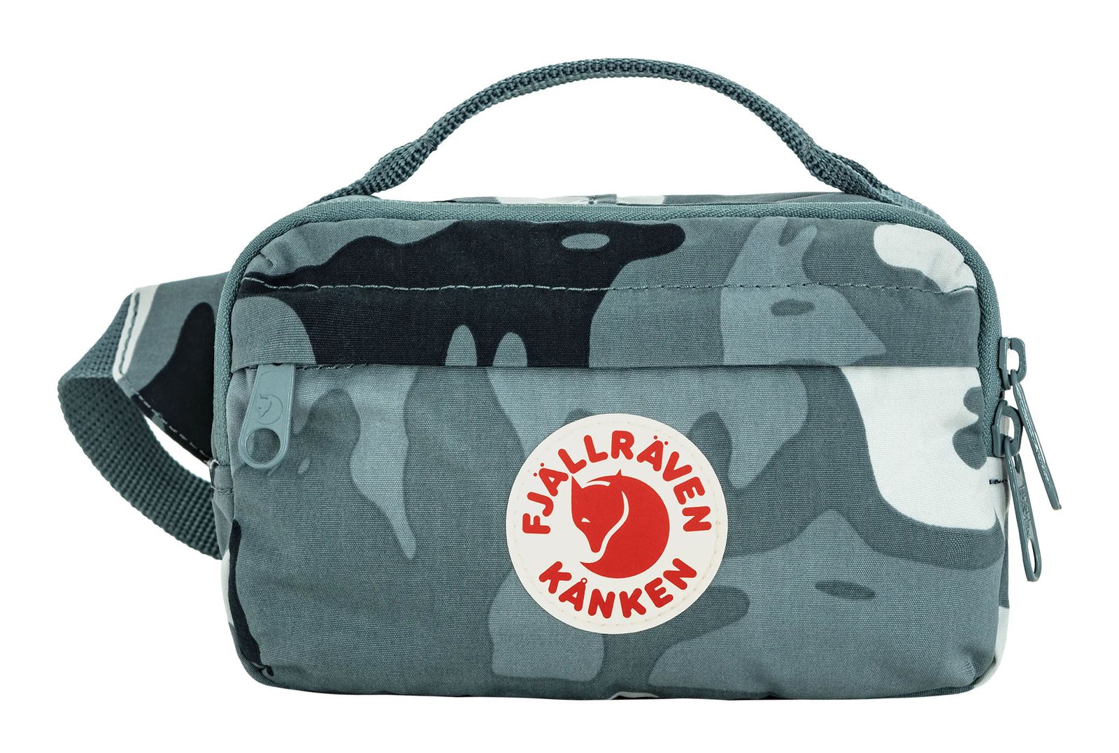 Fjällräven Kånken Graphics Hip Pack Nimbus Blue - Hidden Animals
