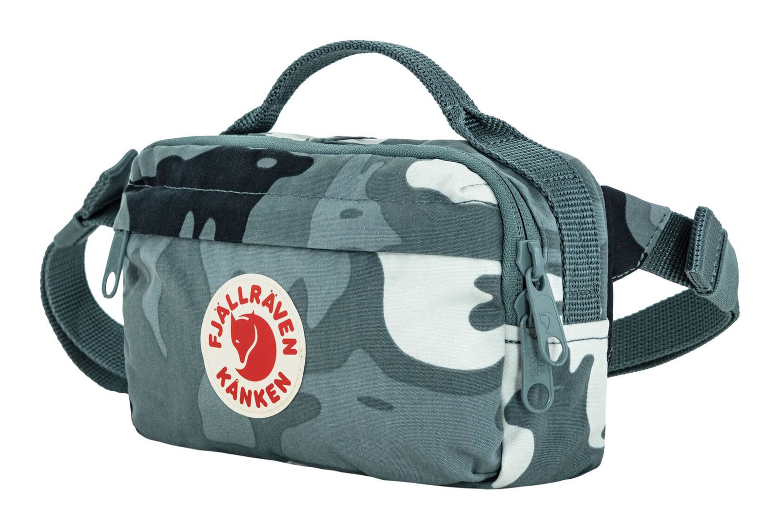 Fjällräven Kånken Graphics Hip Pack Nimbus Blue - Hidden Animals Fjällräven Kånken Graphics Hip Pack Nimbus Blue - Hidden Animals