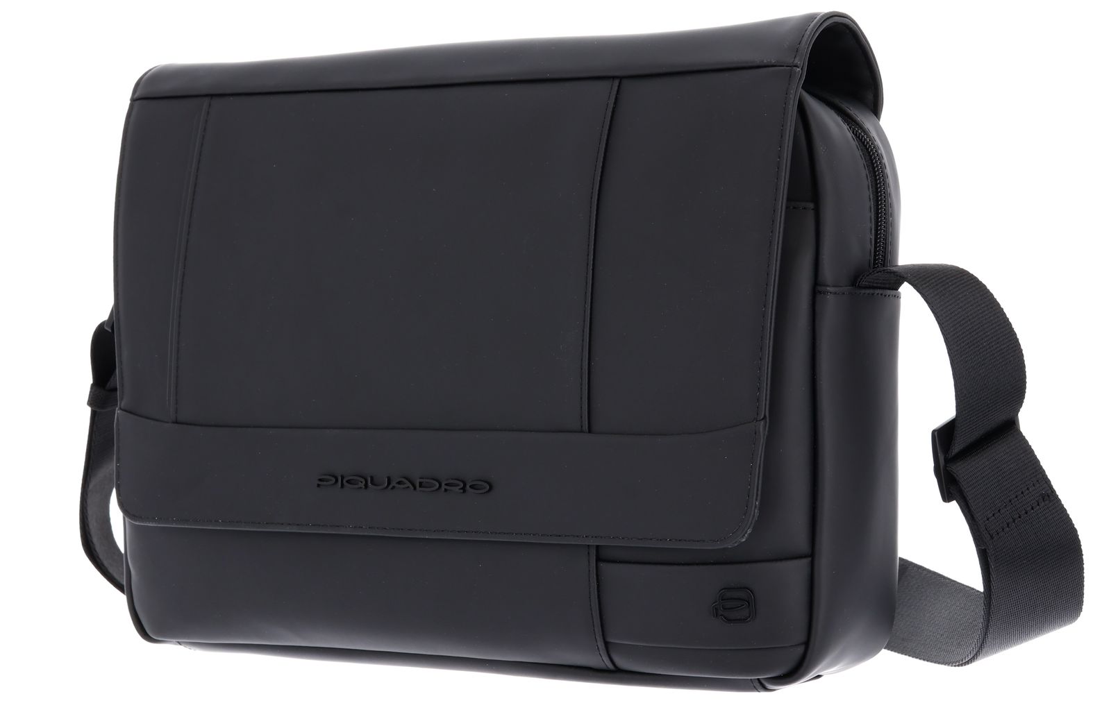 PIQUADRO Wollem Rubber Messenger Bag Nero PIQUADRO Wollem Rubber Messenger Bag Nero