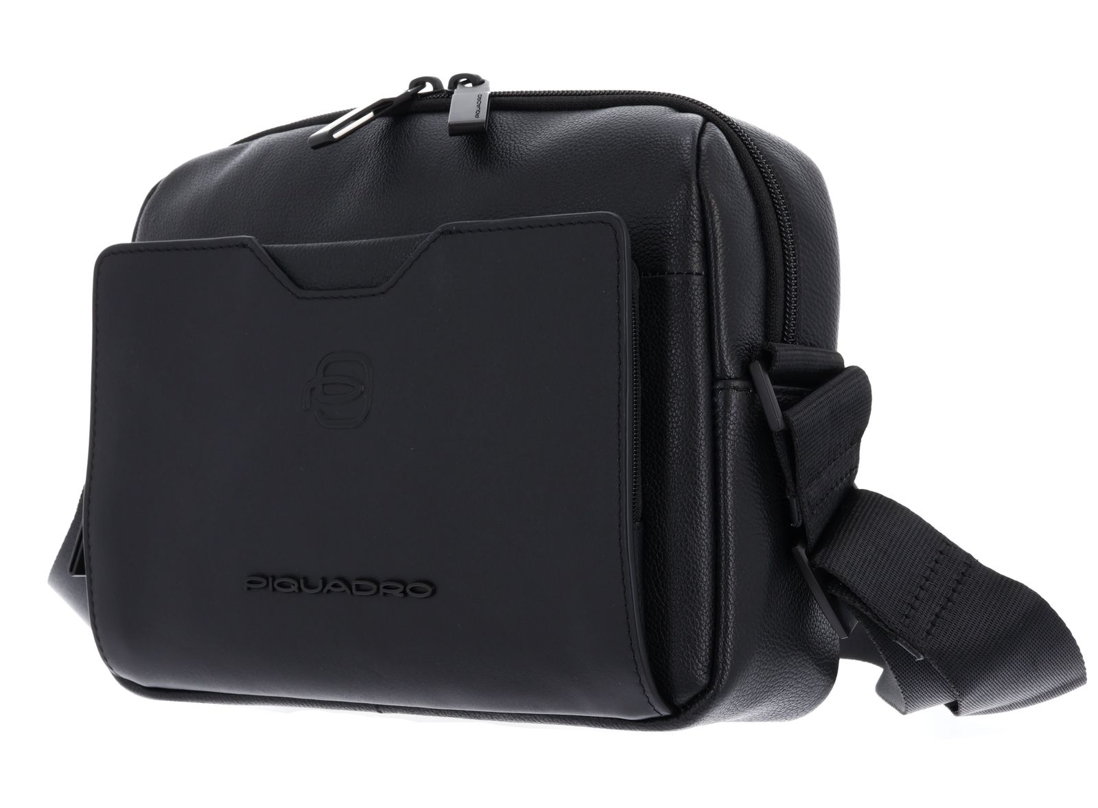 PIQUADRO Ael Crossbody Bag Nero PIQUADRO Ael Crossbody Bag Nero