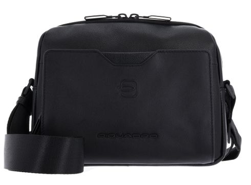 PIQUADRO Ael Crossbody Bag Nero PIQUADRO Ael Crossbody Bag Nero