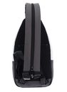 PIQUADRO Wollem Rubber Sling Bag Grigio / Nero
