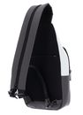 PIQUADRO Wollem Rubber Sling Bag Grigio / Nero