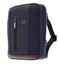 PIQUADRO Brief Crossbody Bag Blu / Cuoio PIQUADRO Brief Crossbody Bag Blu / Cuoio
