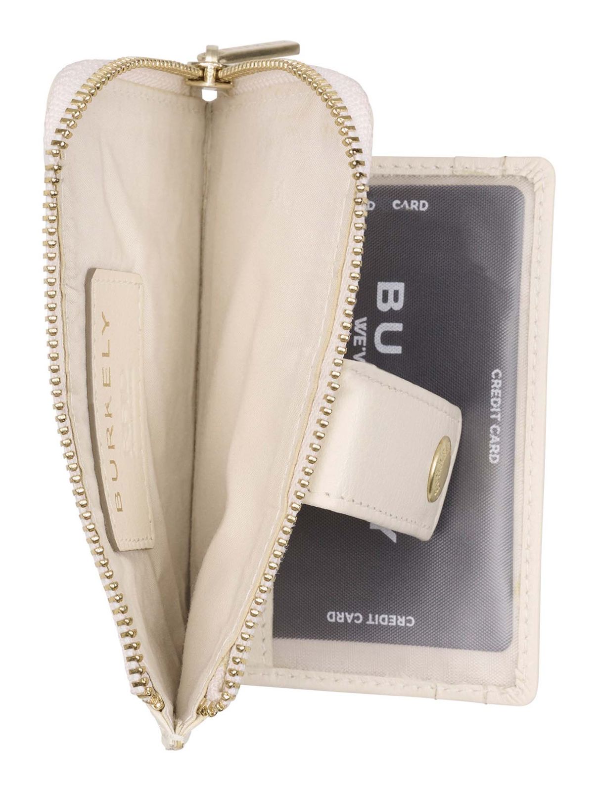 BURKELY Demi Cardwallet Cream White BURKELY Demi Cardwallet Cream White