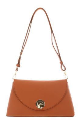 COCCINELLE Nikla Handbag Double Grainy Leather Crab / Jellyfish