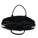 COCCINELLE Sabine Canvas Handbag Natural / Noir