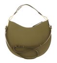 COCCINELLE Sunup Handbag Double Grainy Leather Seagrass / Sandshell COCCINELLE Sunup Handbag Double Grainy Leather Seagrass / Sandshell