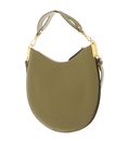 COCCINELLE Sunup Handbag Double Grainy Leather Seagrass / Sandshell COCCINELLE Sunup Handbag Double Grainy Leather Seagrass / Sandshell