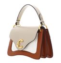 COCCINELLE C-Me Calf Tric Handbag Crab / Sandshell / Pear