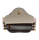 COCCINELLE C-Me Calf Tric Handbag Crab / Sandshell / Pear